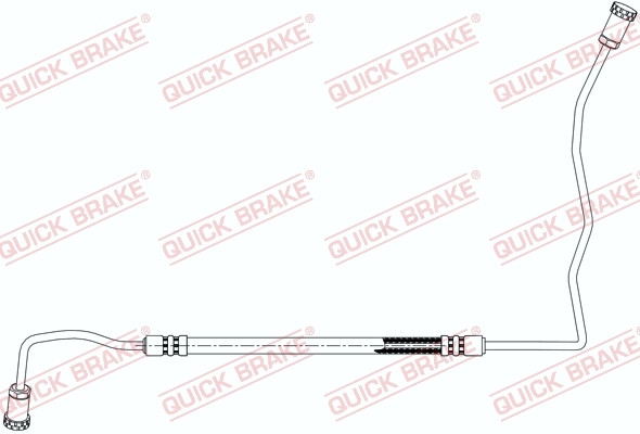 Bremsleitung Quick Brake 96.022 Renault 463160004R-image