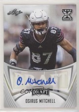 2021 Leaf Draft Auto Osirus Mitchell #BA-OM1 Auto 9b4