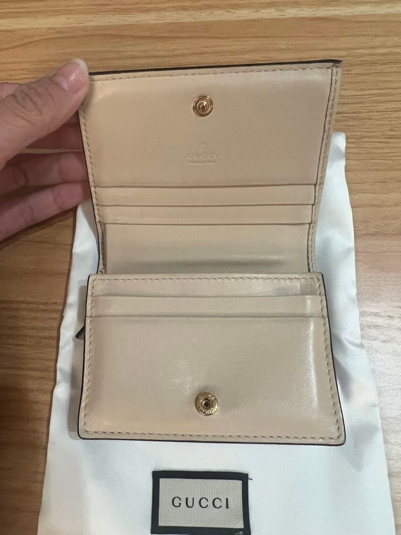 GUCCI Python Pattern Bifold Wallet Made in Italy … - image 4