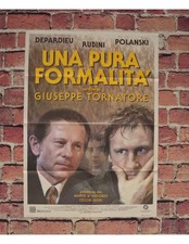 Affiche Une Pura Formalité Gérard Depardieu Roman Polanski Giuseppe Tornatore