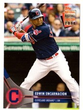 2018 Topps National Baseball Card Day - CLEVELAND INDIANS 