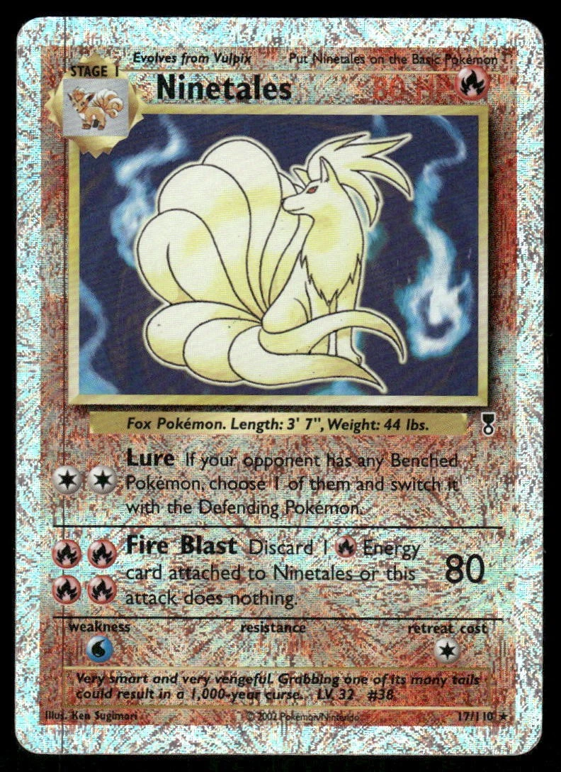 Holo Pokémon TCG Legendary Collection Individual Collectible Card