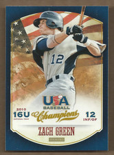 2013 USA Baseball Champions #96 Zach Green - BB