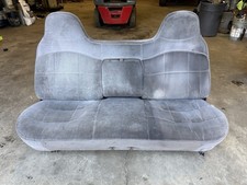80-97 Ford Truck Seat Grey F150 F250 F350 Bronco Bench Seat