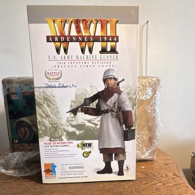 Dragon Models Limited WWII Ardennes 1944 U.S. Army Machine Gunner