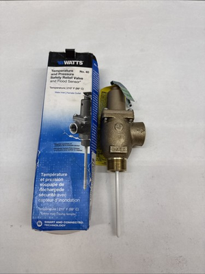 #ad Watts 1” Lf40xl 4 125 210 Fs Temperature And Pressure Relief Valve $249.99