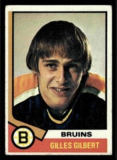 1974-75 Topps Gilles Gilbert #10 - Boston Bruins
