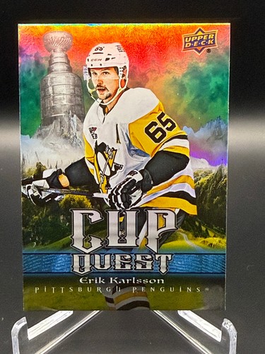 Erik Karlsson #CQ-5 2025 Upper Deck Cup Quest card
