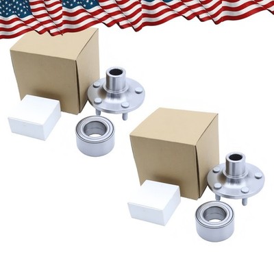 Pair of 2 Front Wheel Hub & Bearing Kit Fits 2012-2018 Ford Focus 2.0L1.0L L4 US