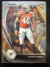 Joseph Ossai RC 2021 Panini Prizm Draft Rookie #150 Texas Bengals