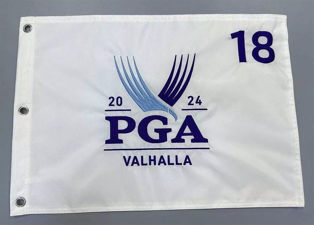 2024 PGA Championship Embroidered Pin Flag Valhalla Golf Club