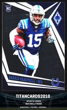 Parris Campbell 2019 Panini Phoenix Rookie RC Indianapolis Colts #117