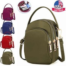 Mujer Pequeño Teléfono Celular Cartera Cartera Bolso de Mano Estuche Bolso de Hombro Bandolera Bolsa