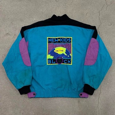 入手困難☆89～90年 ニューキッズオンザブロック ワールドツアー ジャケット Vtg 90s NKOTB New Kids On The Block Jacket 89-90 Hangin Tough