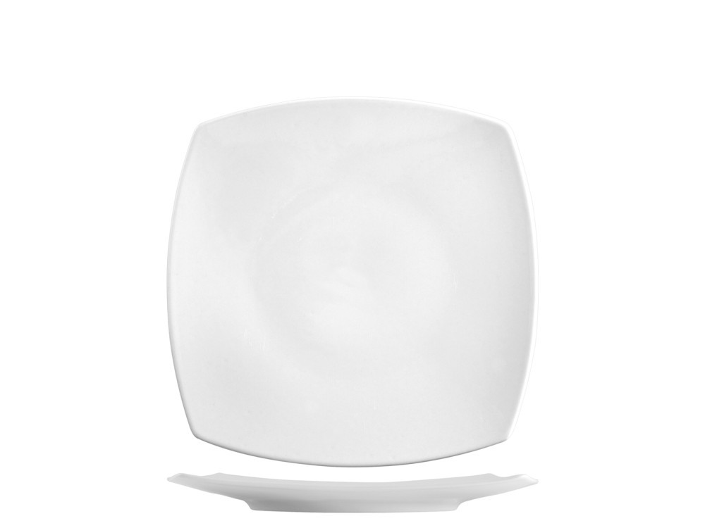 White Tokio Porcelain Plate Fruit 21Cm