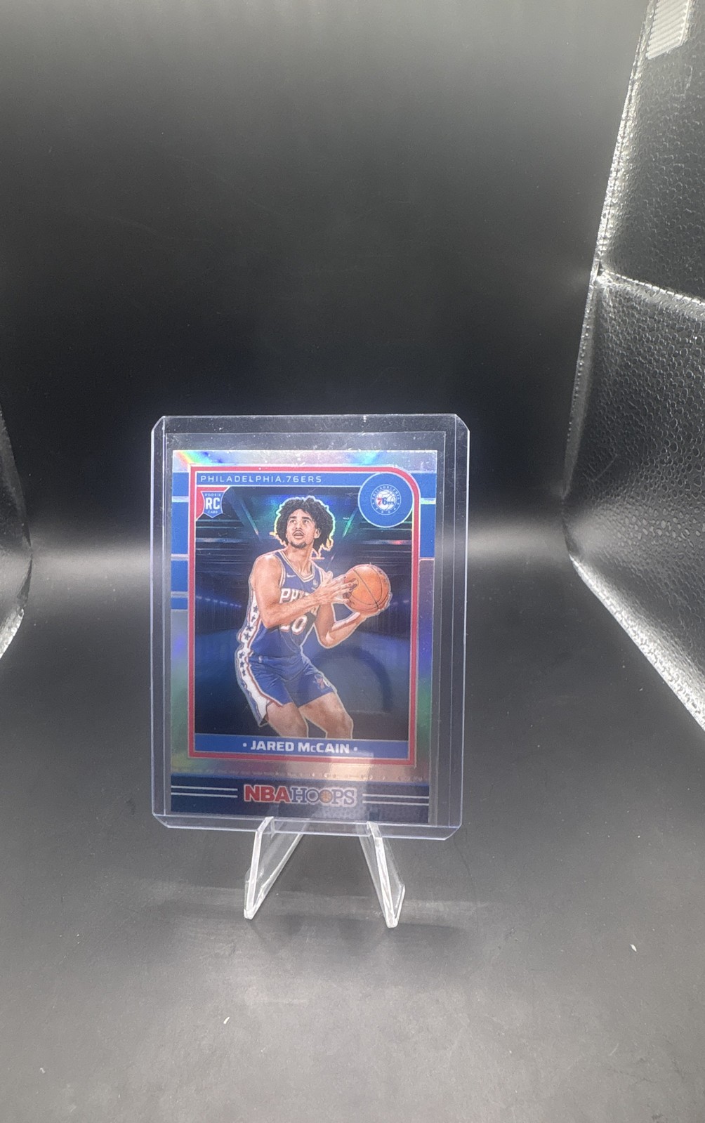 2024-25 Nba Hoops - Rookies Jared McCain #246 Premium Edition Silver Prizm (RC)