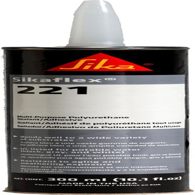 Sikaflex-221 Multi-Purpose Polyurethane Sealant/Adhesive, 10.1 Fl Oz, Black   Pe