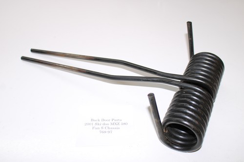2001 Ski-doo Mxz 380 Rer Fan S Chassis Rear Suspension Torsion Spring Springs