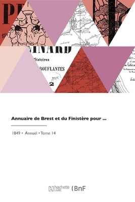Annuaire de Brest et du Finistre by Societe de Brest Paperback Book