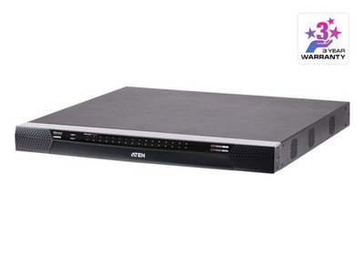 KN1132VB 1-Local/1-Remote Access 32-Port Multi-Interface Cat5 KVM over IP Switch