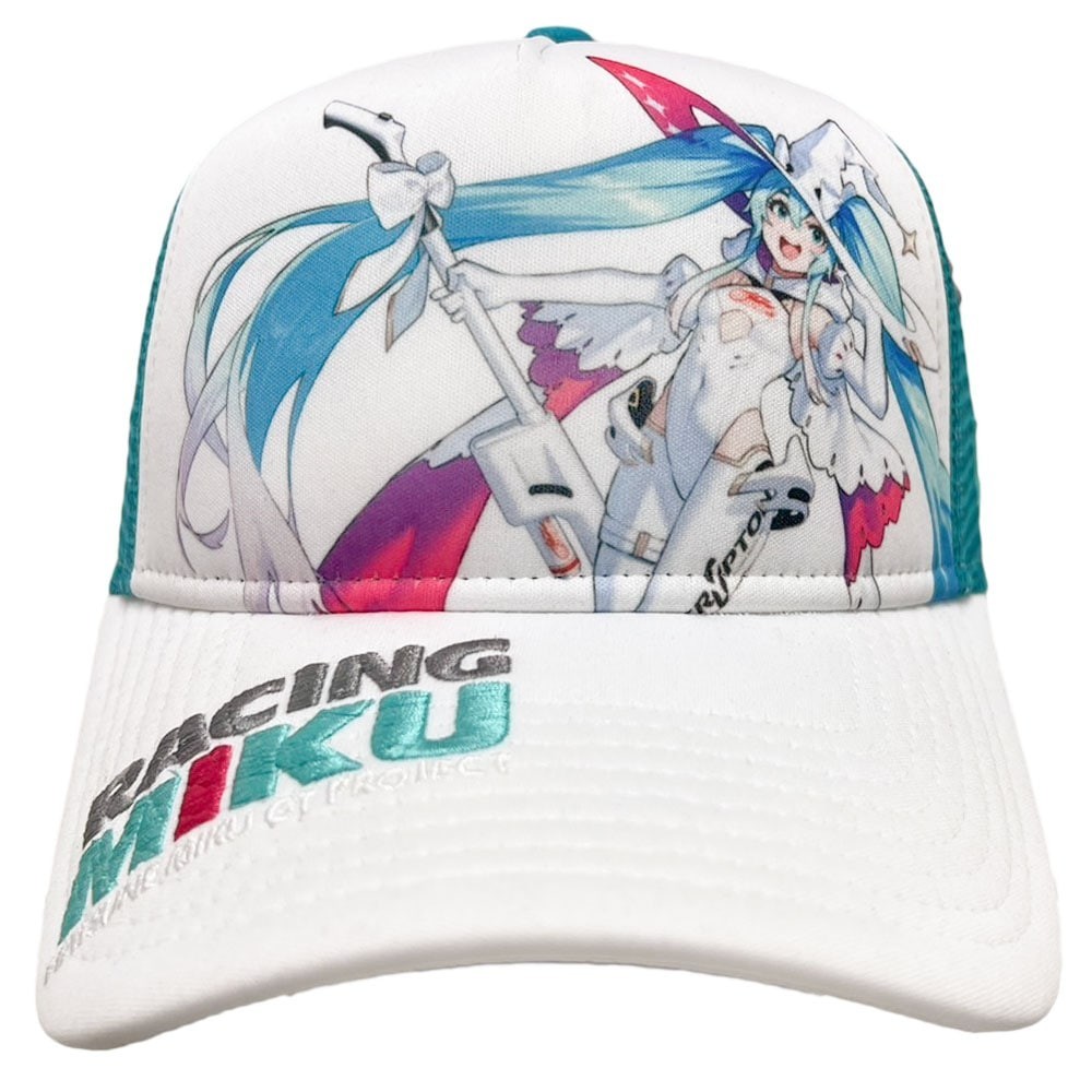 帽子 S&MIKU Vocaloid Hatsune Miku Racing 2024 Mesh Cap NEW ERA Japan Limited