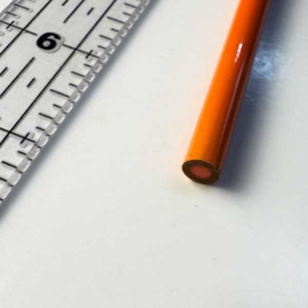 Berol Prismacolor Thick Lead Colored Art Pencil~Neon Orange 1036~Unsharpened