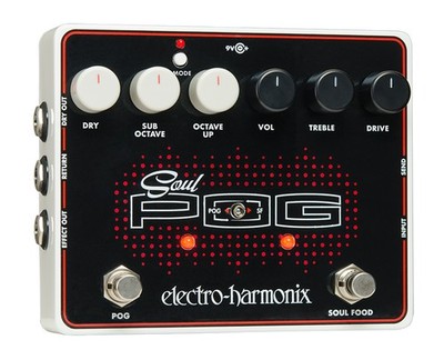 Electro-Harmonix Soul POG Overdrive/Octave Pedal - Open Box