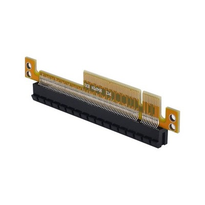 PCI-E Express 8X to 16x Extender Converter Riser Card Adapter Male to Female ...