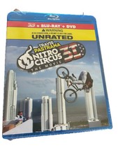 Nitro Circus 3D : The Movie , New Sealed Blu-Ray + DVD ( Travis Pastrana )