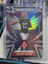 2025 Panini Phoenix - Thunderbirds Shedeur Sanders #13 (RC) Silver Browns