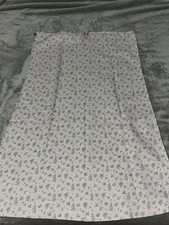 Vintage Polo Jeans Ralph Lauren Cottage Floral Maxi Drawstring Linen Skirt