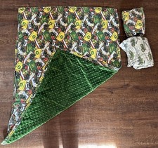 John Deere Tractor 3 Piece Crib Quilt Set 29x38 Inches