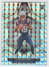 #397 2024 Mosaic SILVER PRIZM ] Joe Milton III RC New England Patriots