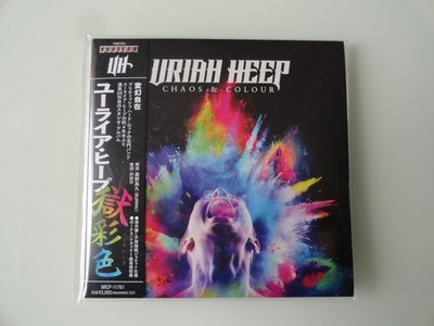 Uriah Heep, Chaos & Colour Original japan mini lp CD 2023