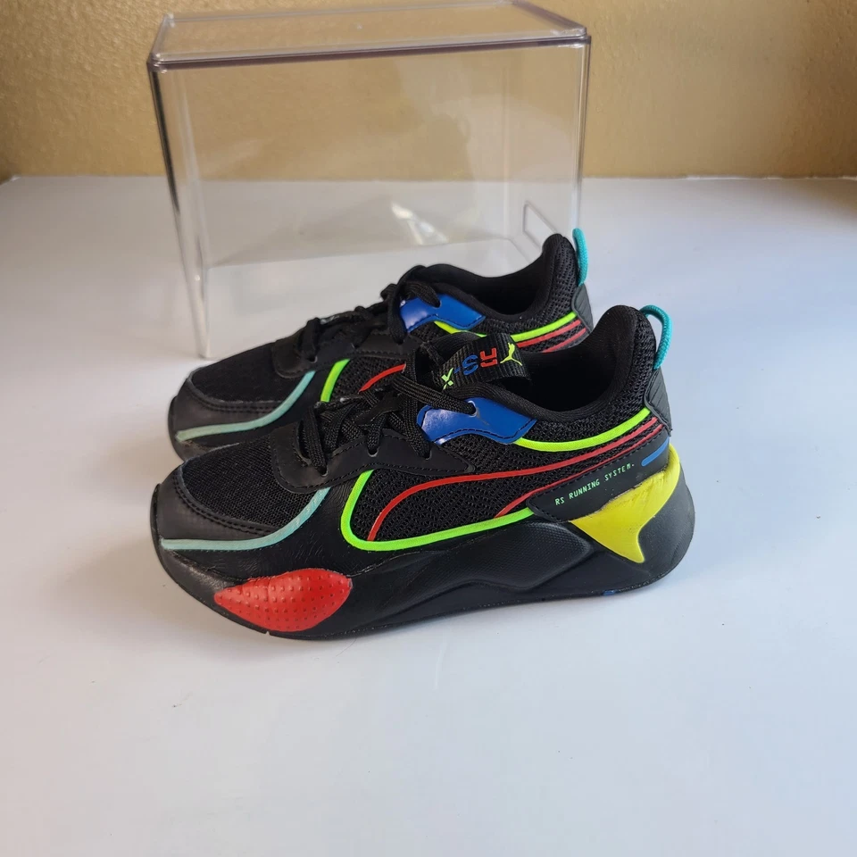 Toddlers Puma RS-x Hypnotic Pull On Crib Shoes size 12C - Image 4 of 4