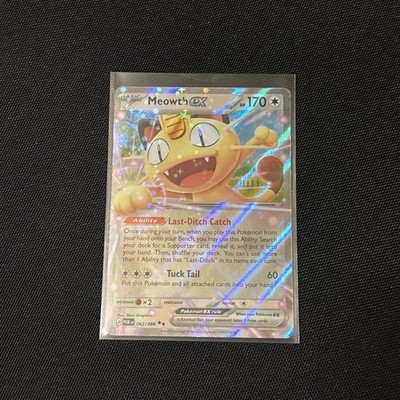 Pokémon TCG Meowth ex 062/088 Perfect Order - Near Mint | eBay
