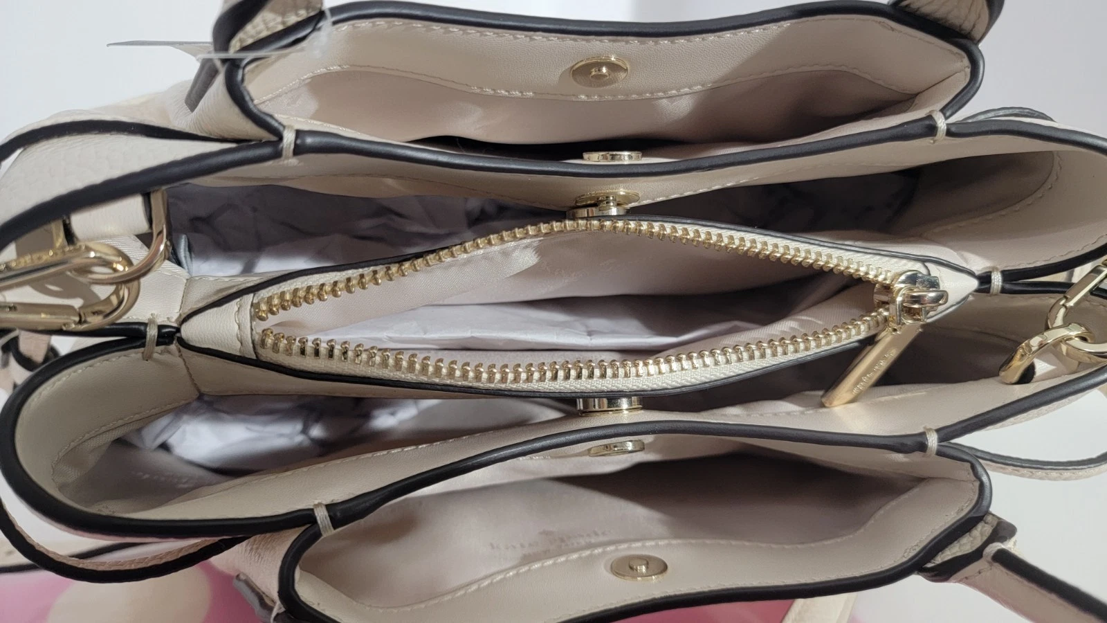 [Kate Spade] Borsa piccola per gnocchi K8135 sabbia chiara