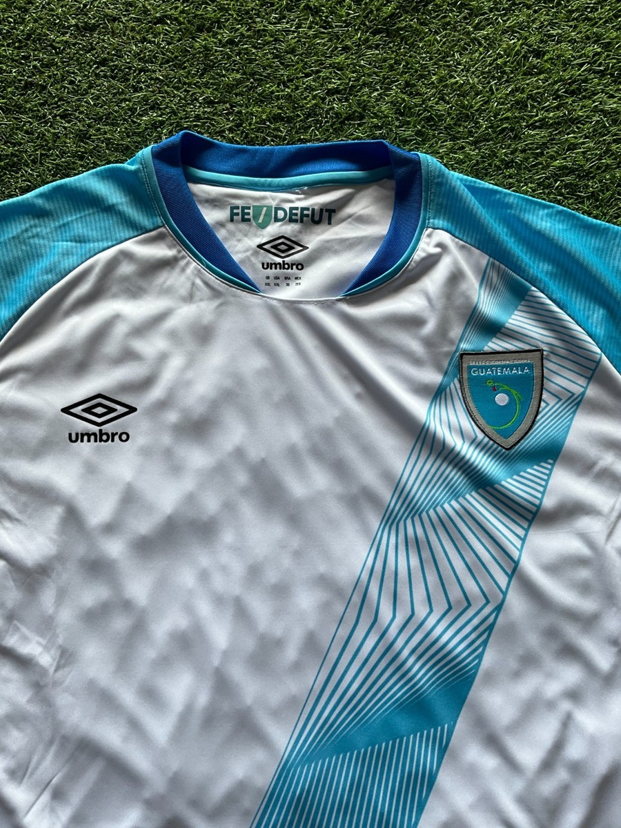 Umbro Guatemala Men's Home Jersey 19/20 Sz 2XL - White/Blue | eBay