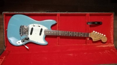 Electric Guitar Fender USA 1966 Mustang Daphne Blue | eBay