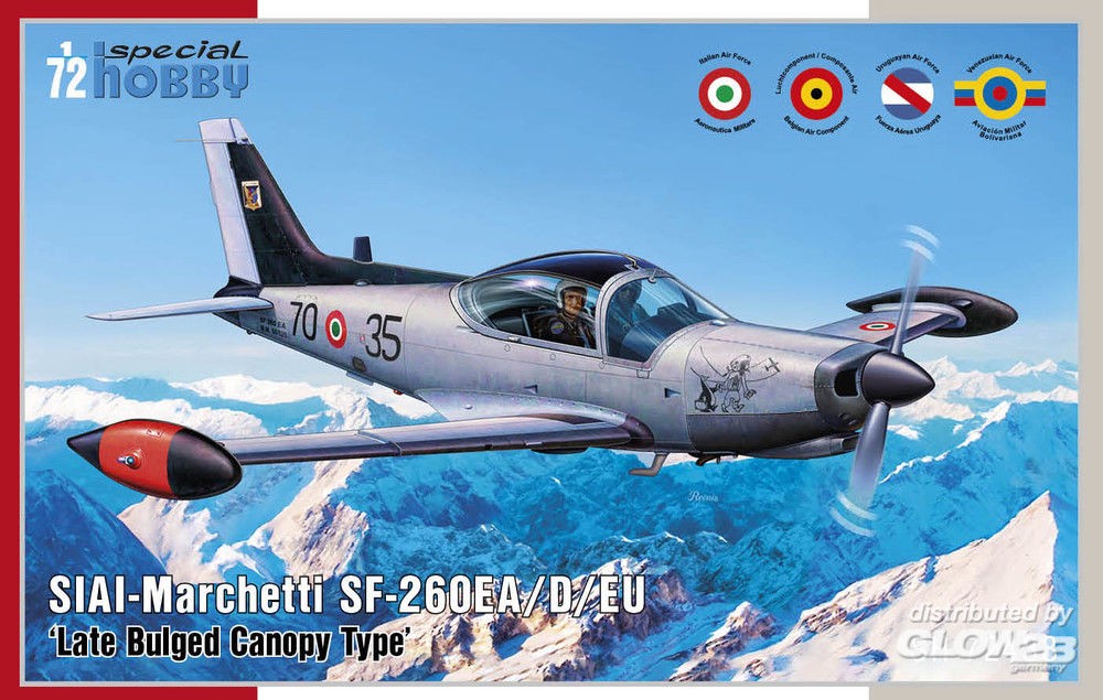Special Hobby: SIAI-Marchetti SF-260EA/D/EU Late Bulged Canopy Type