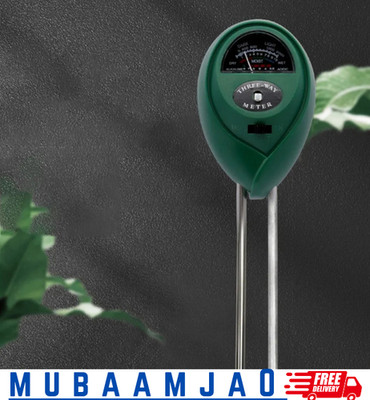 VIVOSUN Soil Tester, 3-in-1 Plant Moisture Meter Light and PH Tester for Home