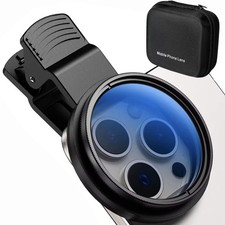 52mm CPL Filter for Phone/DSLR, HD Circular Polarizer Polarizing black
