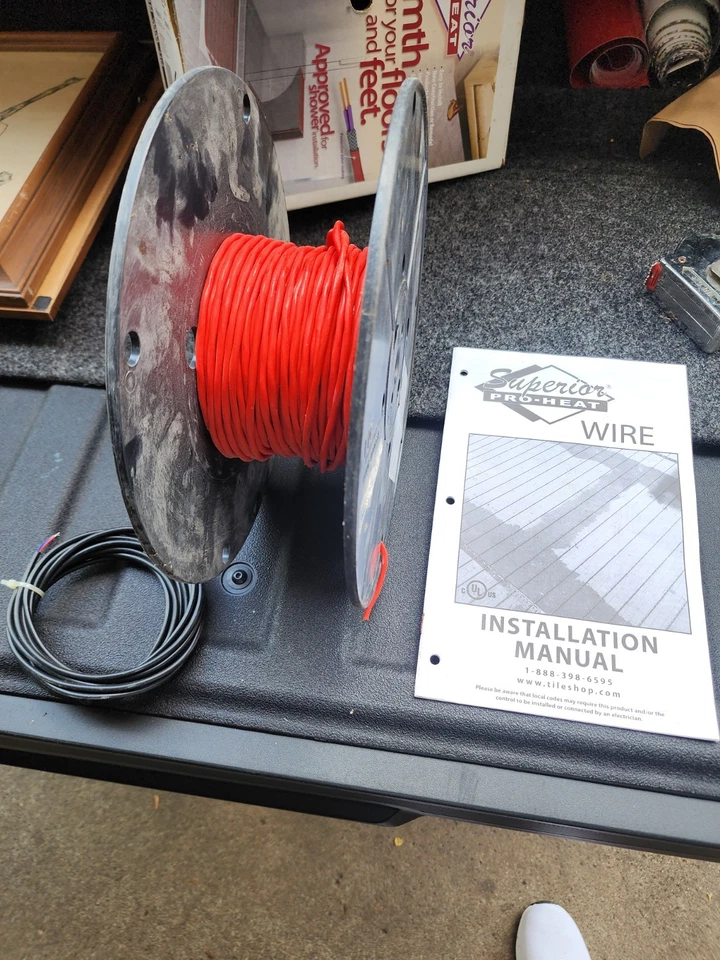 Watts Radiant Superior Pro-Heat Floor Warming Cable - 50 SqFt - Image 3 of 4