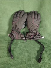 REI Elements E1 Snow Gloves Girls Size 8 Small Black Primaloft