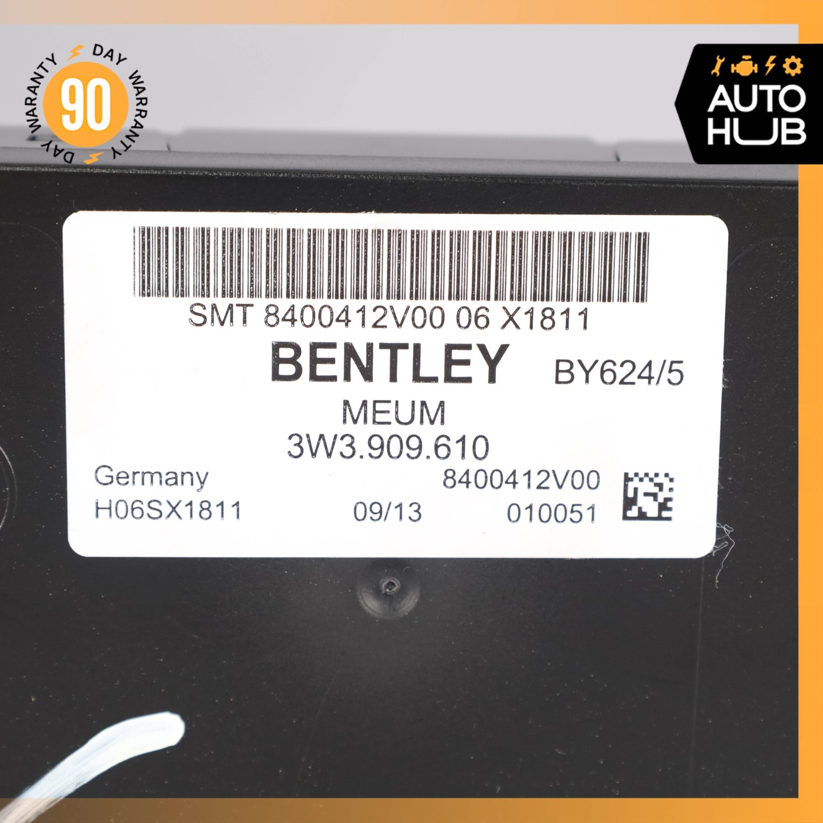 12-14 Bentley Continental GTC GT Trunk Lid Lock Release Control Module OEM 55k