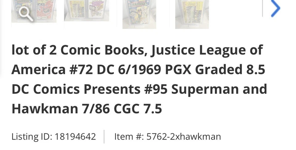 Justice League of America #72 DC Comics 6/1969 PGX Graded 8.5 Very Fine+ - Image 3 of 4