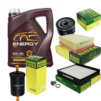 Inspektionspaket 5L Mannol Energy 5W-30 FüR Renault ScéNic II 1.6 16V 2.0 Grand