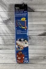 Mylec MINI Hockey Set, 1 MINI Hockey Goal, 2 Plastic MINI Hockey Sticks Made USA