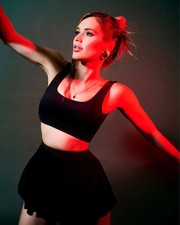 Crop Top Siena - Black - Pole dance clothes