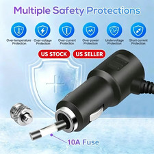 Car Cigarette Lighter 12V 24V 4 Way Socket Splitter USB PD Charger Power Adapter